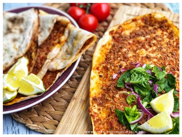 Die besten Lahmacun l Lahmacun Teig selber gemacht l tuerkische Pizza Rezept