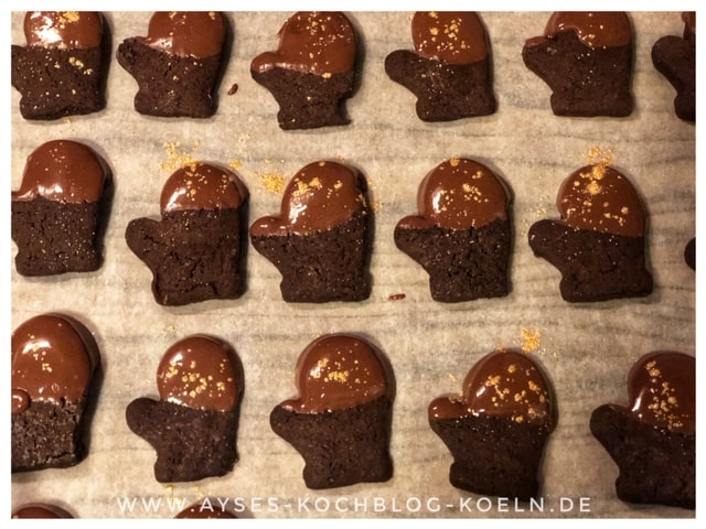 Einfache Schokoladen Plaetzchen mit Nutella l Nutella Plaetzchen