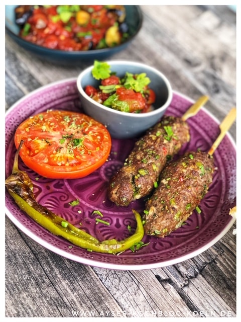 Leckeres Adana Kebap Rezept wie im tuerkischen Restaurant