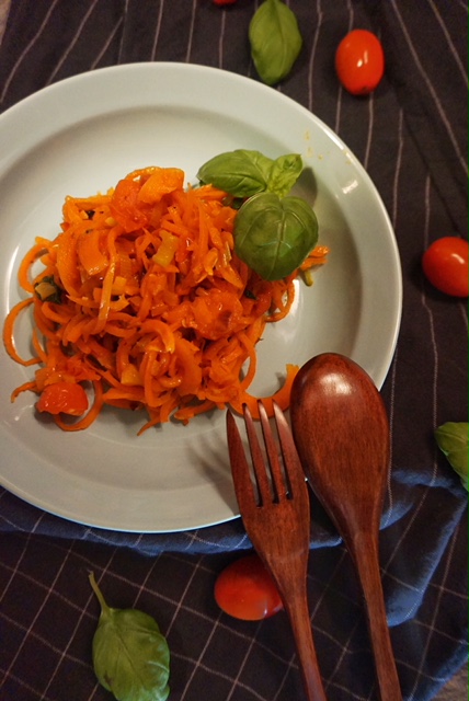 Karotti Napoli l Karotten Spaghetti l low Carb Spaghetti l 200 Kalorien