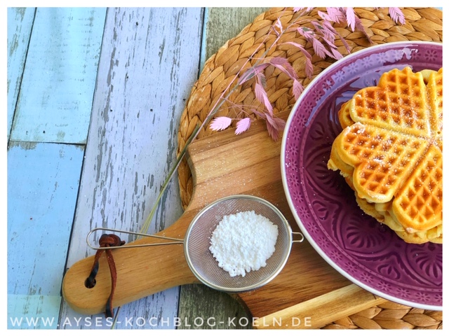 das beste Waffelrezept mit Mineralwasser l Wonder Waffel Rezept l Knusprige Waffel fuer das Waffeleisen