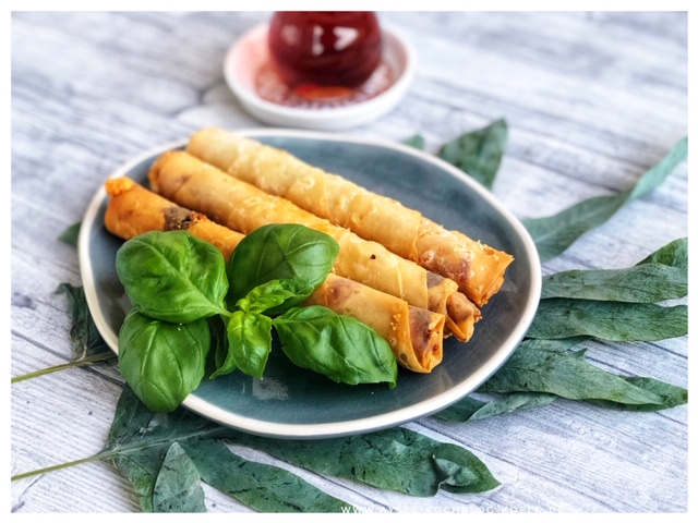 Sigara Börek Rezept Sigara Börek mit Hack low carb Rezepte