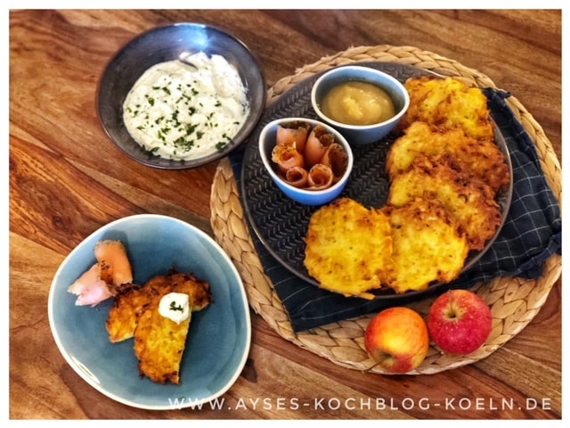 echte Reibekuchen Rezept l rustikale Reibekuchen l Kartoffelpuffer einfach