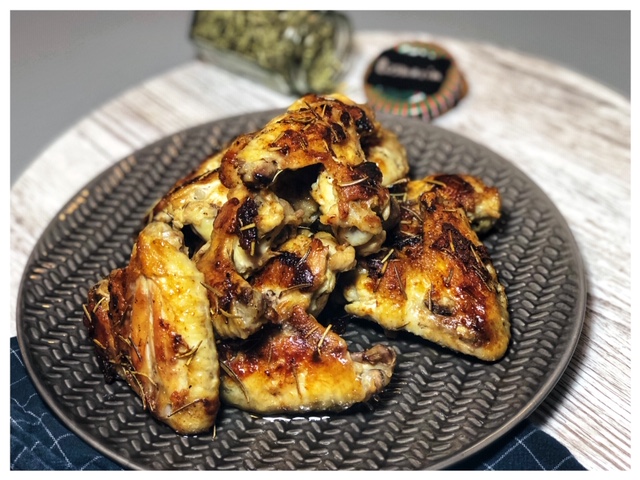 Rosmarin-Butter Chicken Wings l Rosmarin Haehnchen l Tuerkische Haehnchen-Marinade