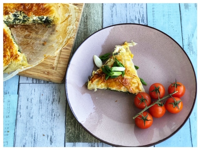 Spinat Boerek Jamie Oliver l Jamie Oliver Feta Pie l Griechische Boerek-Kuchen mit Spinat