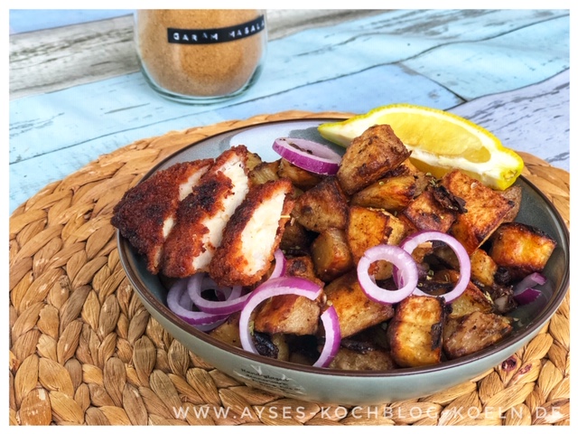 Indische Marinade mit Joghurt l indische Ofenkartoffeln mit Garam Masala