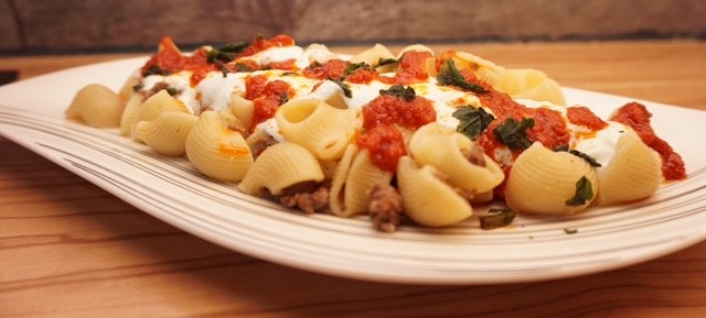 Yalanci Manti | falsche Manti | Nudeln mit Hackfleischsosse