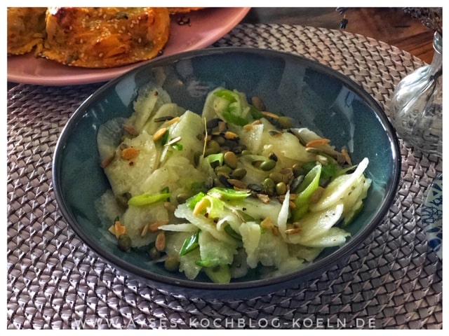 Edamame Salat l Edamame Rettich Salat