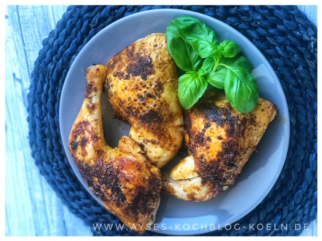 Tuerkisches Rezept für saftiges Haehnchen mit Kondensmilch l tuerkische Haehnchen Marinade