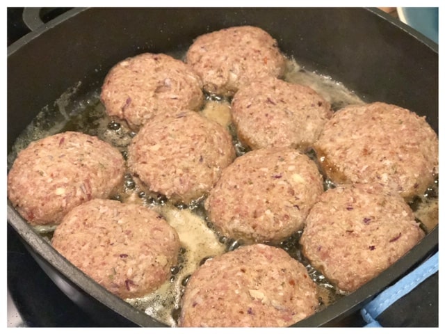 saftige Tim Mälzer Buletten mit Sahne