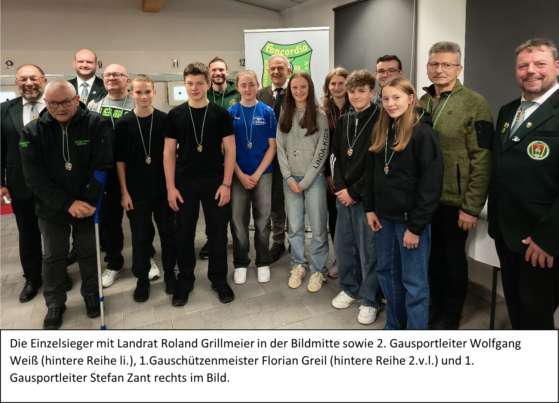 Siegerehrung Landkreismeisterschaften 2025