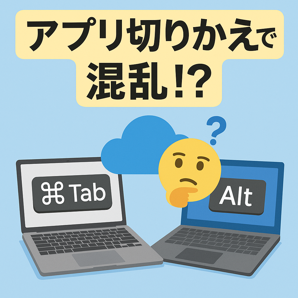 MacとWindows、似てるのに戸惑う操作5選