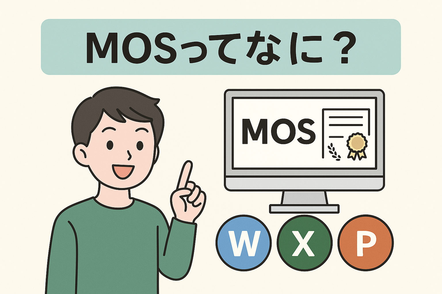【大阪・豊中】初心者でも取れる！MOS資格とは？合格までの流れとメリット