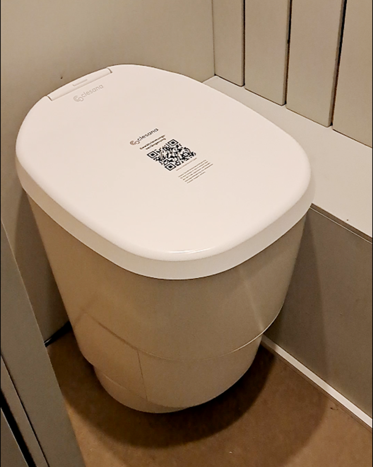 Clesana - unsere Toilette im Van