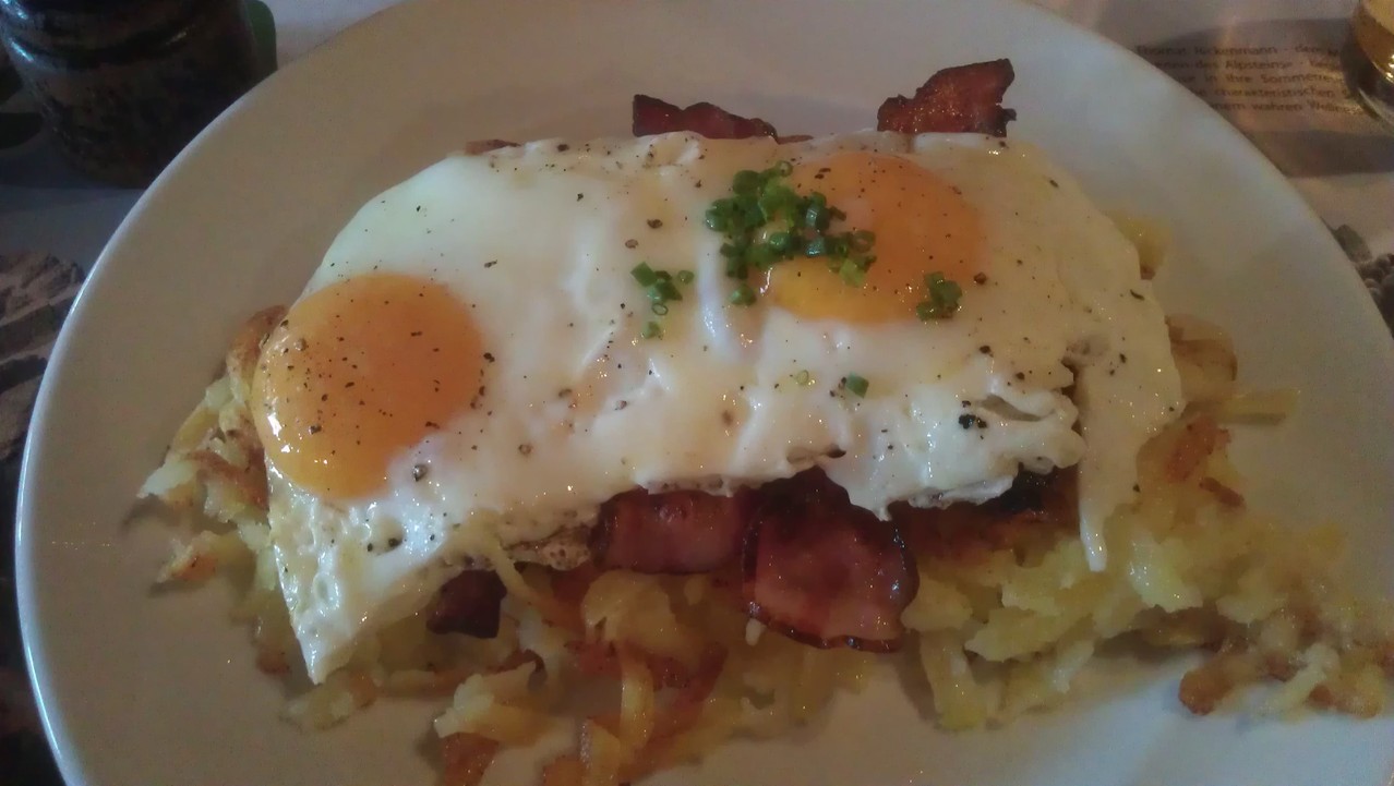 Katerfrühstück (am Mittag)