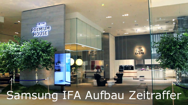 Samsung IFA Aufbau