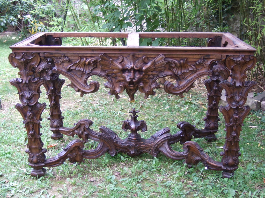 Console au mascaron italie