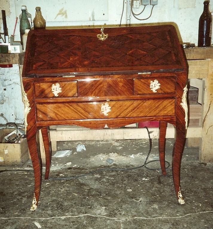 dos d'âne Louis XV bois de violette