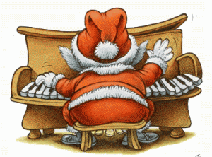 Pianista babbo Natale