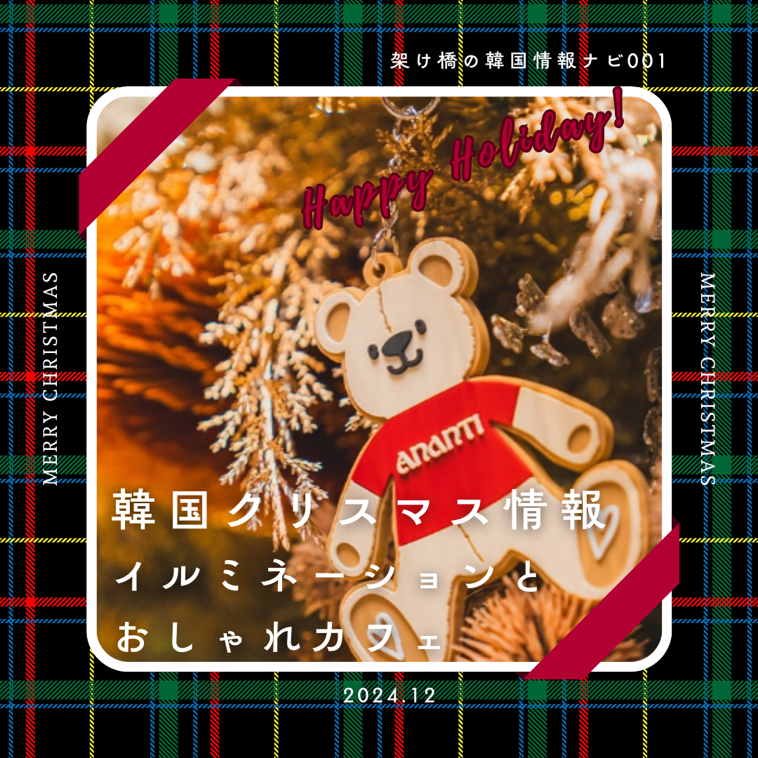 【釜山・大邱】韓国のクリスマス〜イルミネーションとおしゃれカフェ〜