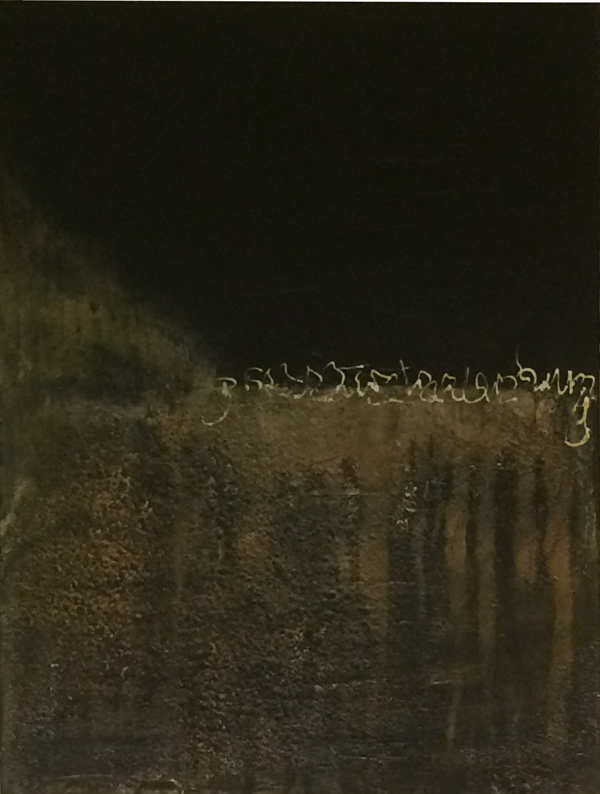 Nachthimmel   ...   Acryl auf Leinwand   ...   60 x 80 cm