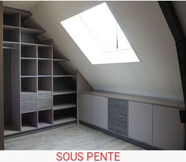 Aménagement en sous pente