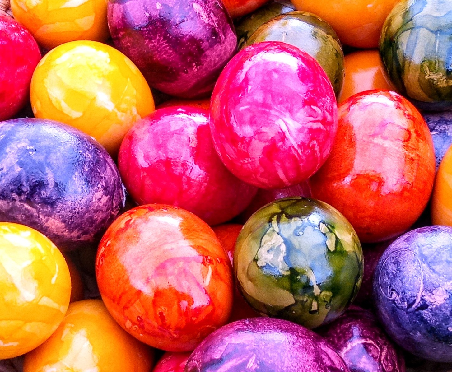 Ab jetzt bunte Eier :-)