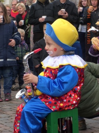 ...und den Kindergarten-Kindern