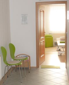 Wartebereich der Praxis für Osteopathie Michael Tölk