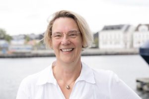 Judith Andresen, Portraitfoto auf dem Seminarlieger VILLA HENRIETTE