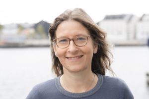 Andrea Spranger, Portraitfoto auf dem Seminarlieger VILLA HENRIETTE