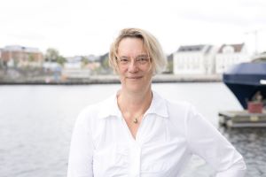 Judith Andresen, Portraitfoto auf dem Seminarlieger VILLA HENRIETTE