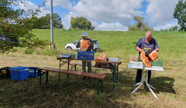 fleißige Helfer