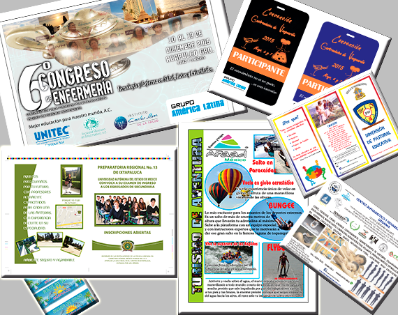 Gran variedad de Formatos y Materiales