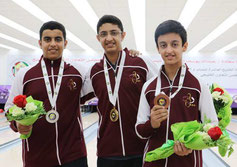 (L-R): Hamad, Hazeem, and Abdulaziz