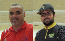 Taisier Al-Qusie (Div A) and Ibrahim Shaldan (Div B)