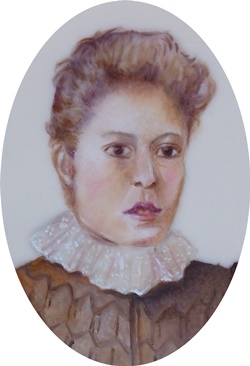 Georgina Margaret 9 x 7 cm