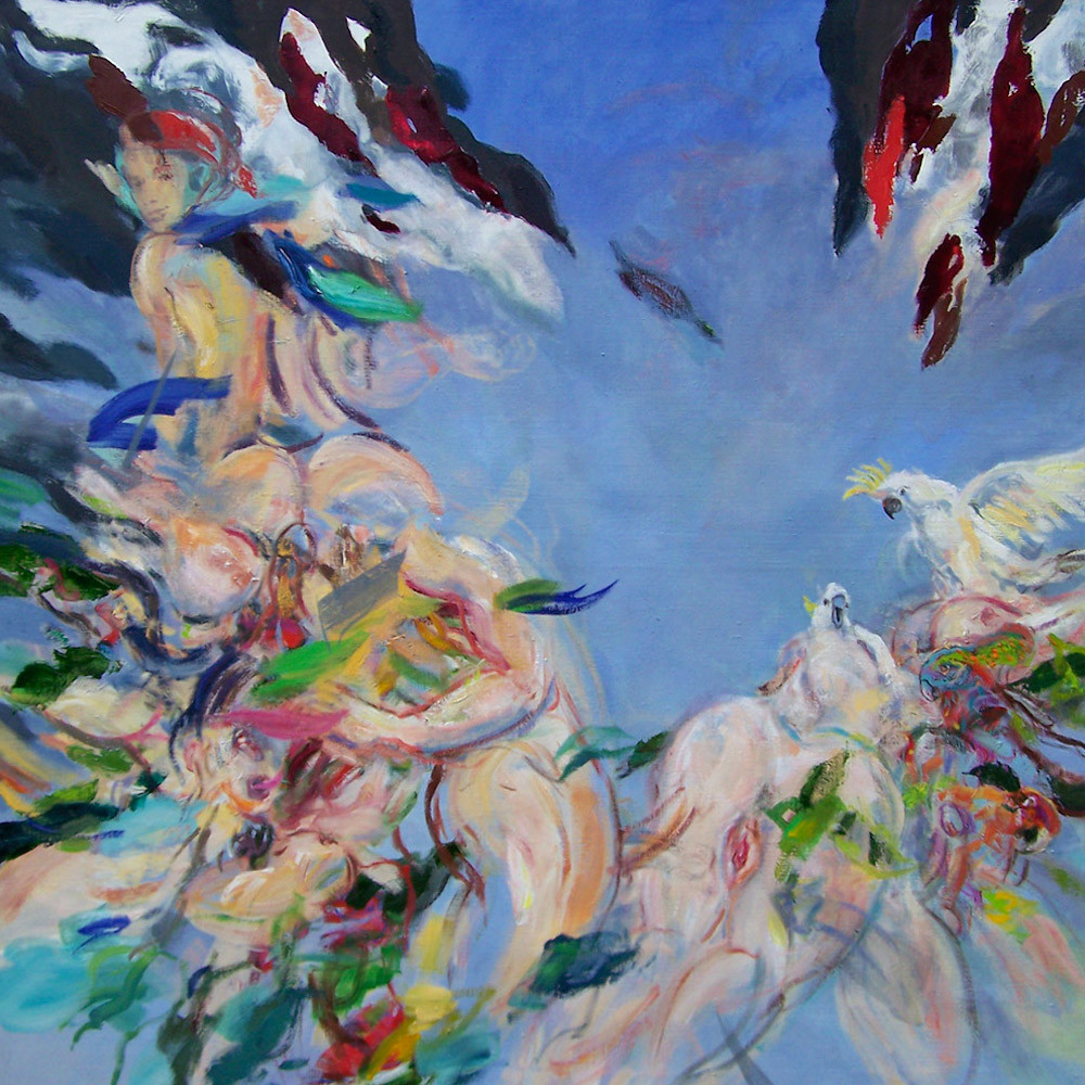 Kakadudu,Oil,145x145cm,2013