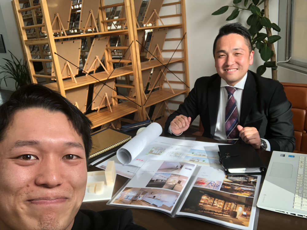 ↑きのした開発の小林さんと打ち合わせ!