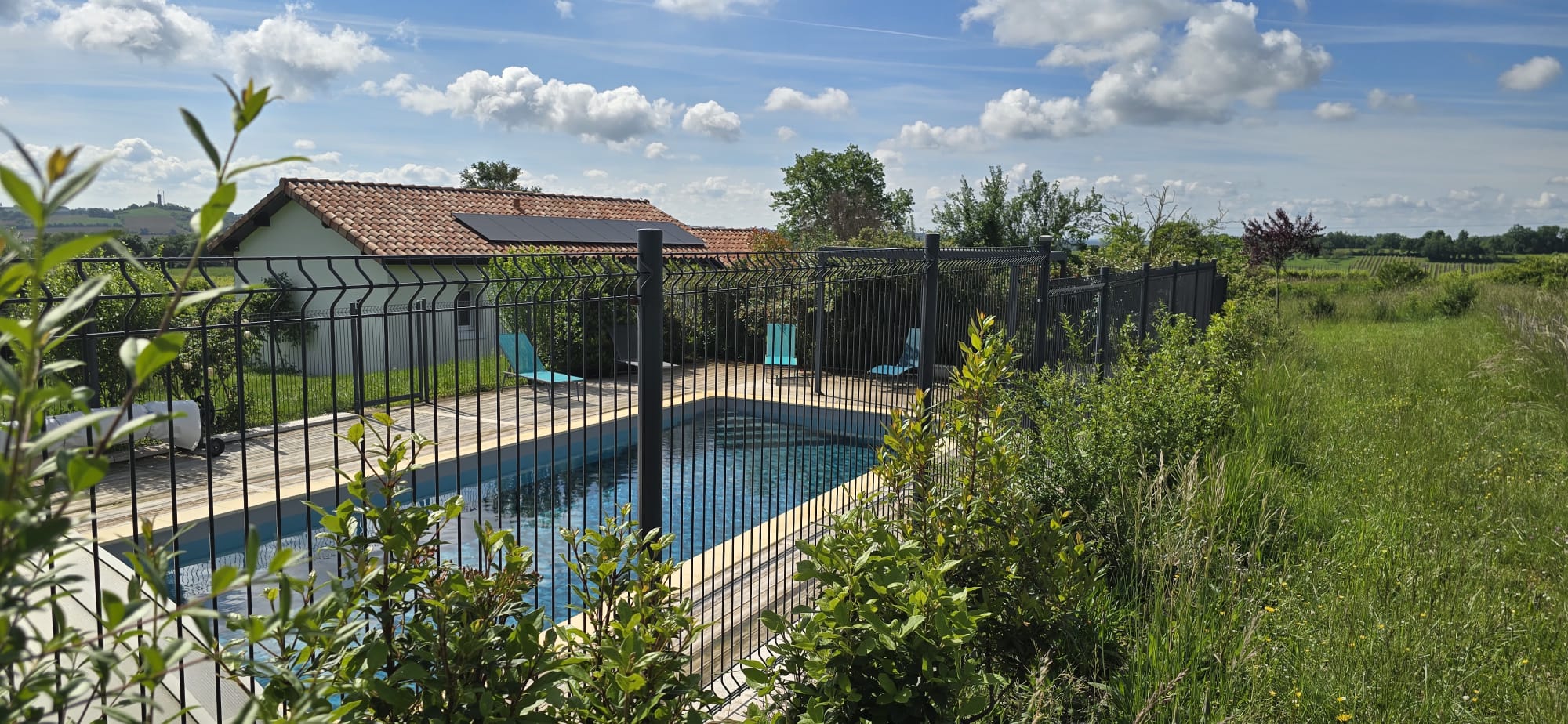 Piscine sécurisée