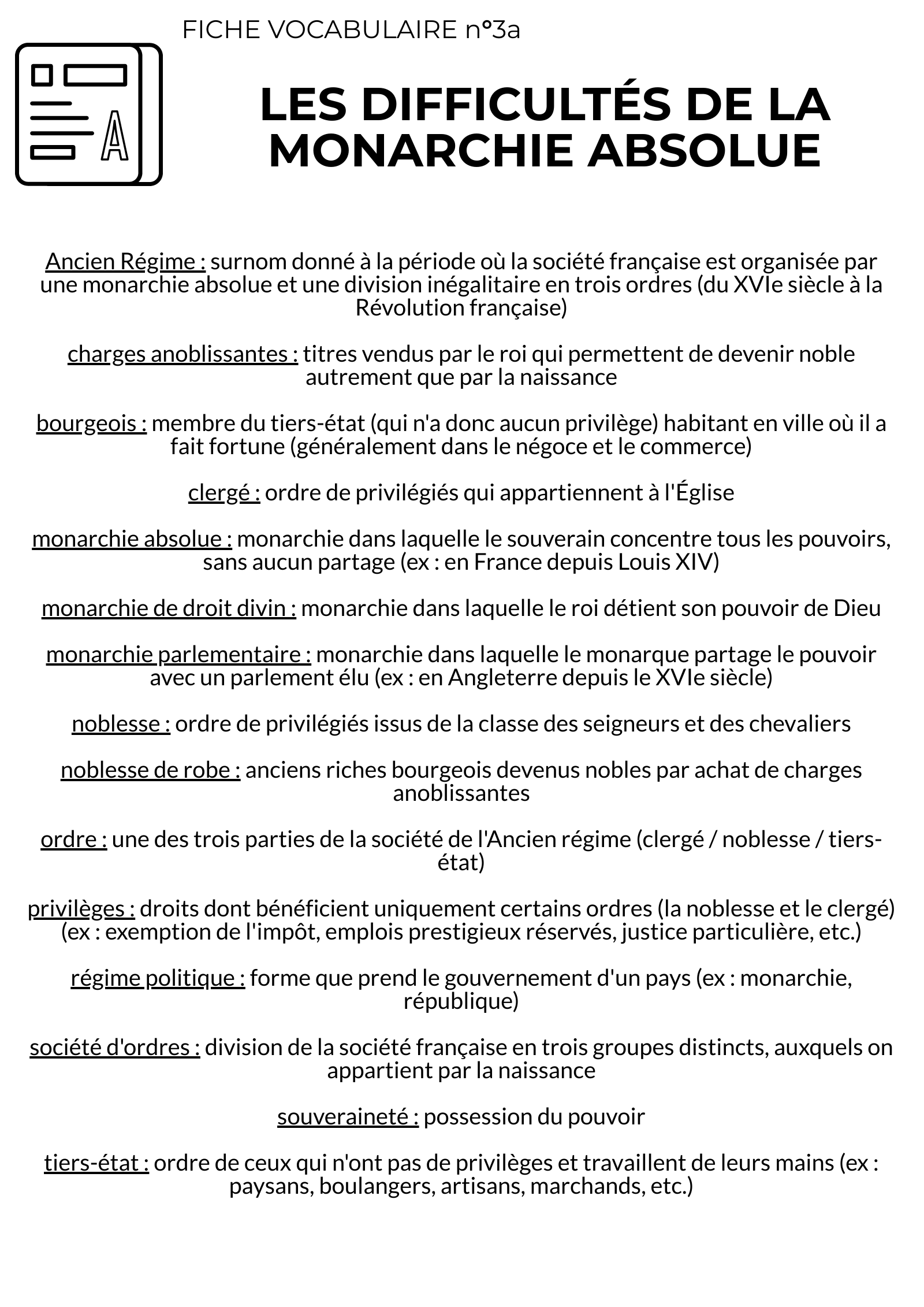 Contrôle Corrigé Géographie 4ème Les échanges De Marchandises La Révolution française et l'Empire napoléonien - Site de  histoireetgeographie !