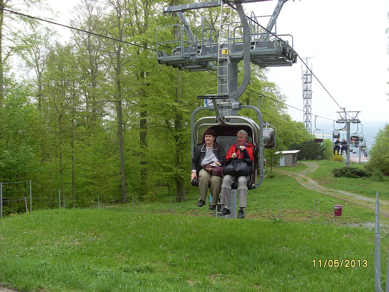 In der Gondel aufwärts zum Hexentanzplatz