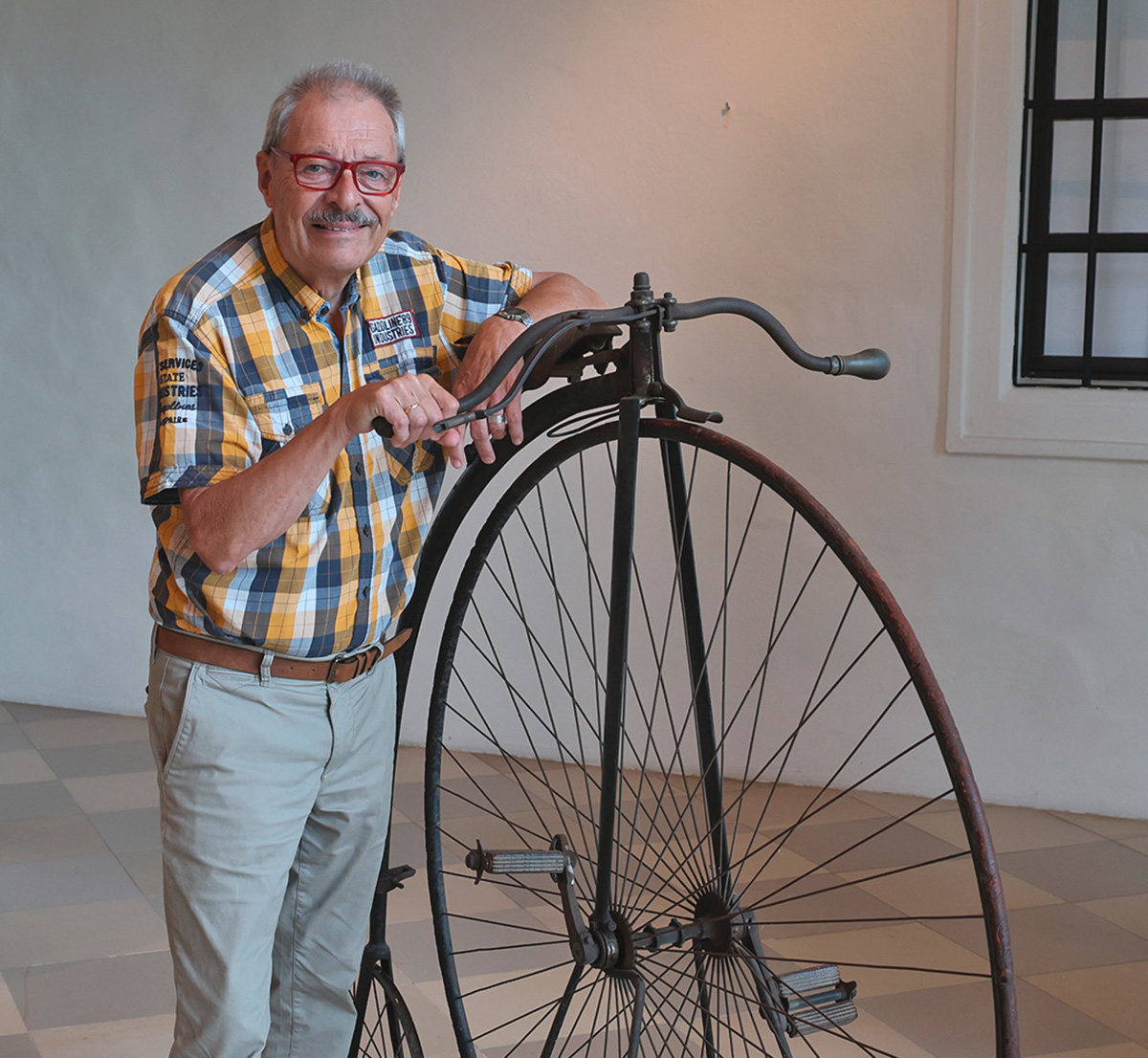Schmankerl aus dem Museum Horn (1): 2.500 km mit Hochrad "Grete"