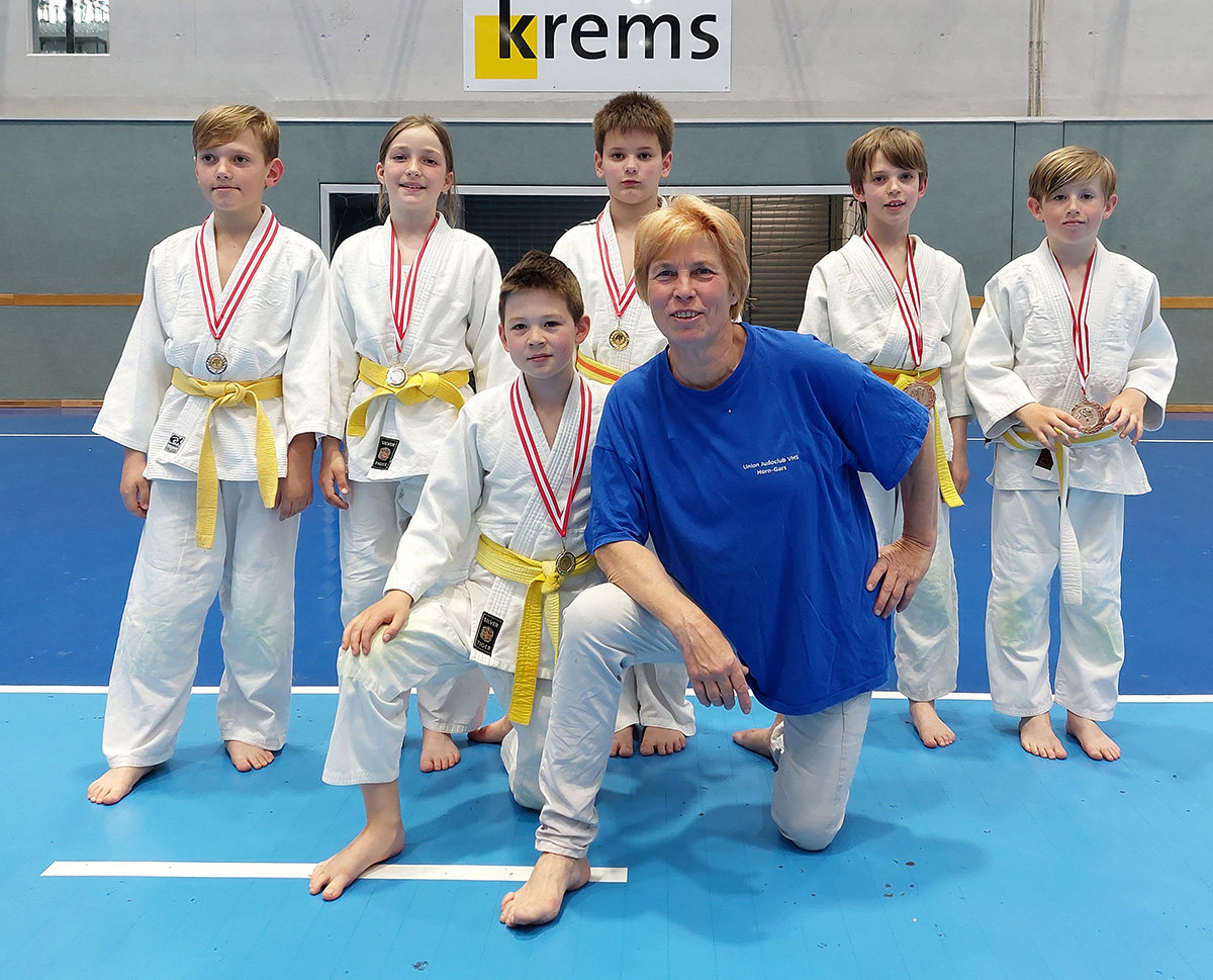 Erfolgreiche Horner Judokas beim Wachau Cup in Krems
