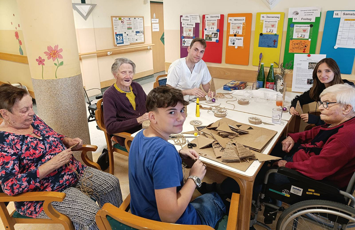 Gelungene Sozialaktion an der PTS Horn