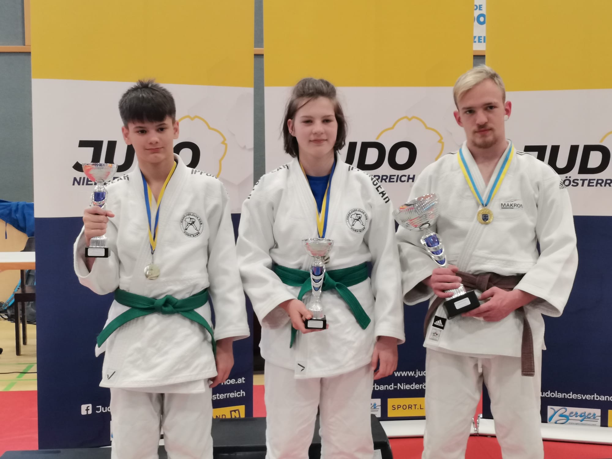 Judo: Drei Titel bei NÖ Landesmeisterschaften