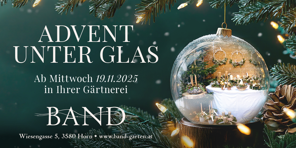 Adventmarkt in der Gärtnerei Band: Advent unter Glas