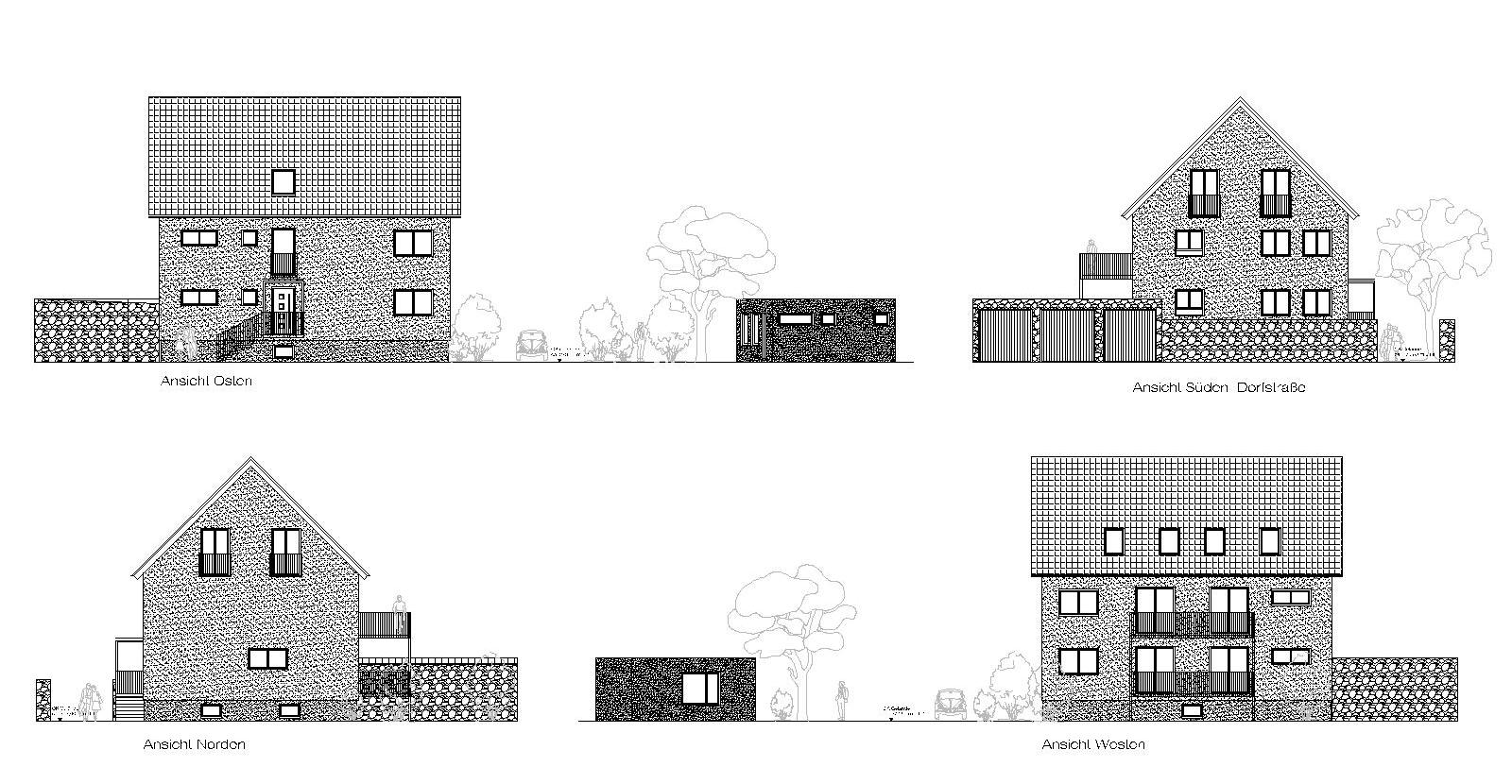 zweifamilienwohnhaus in fuchsstadt 2016 / 2017 qbplanungsbueros