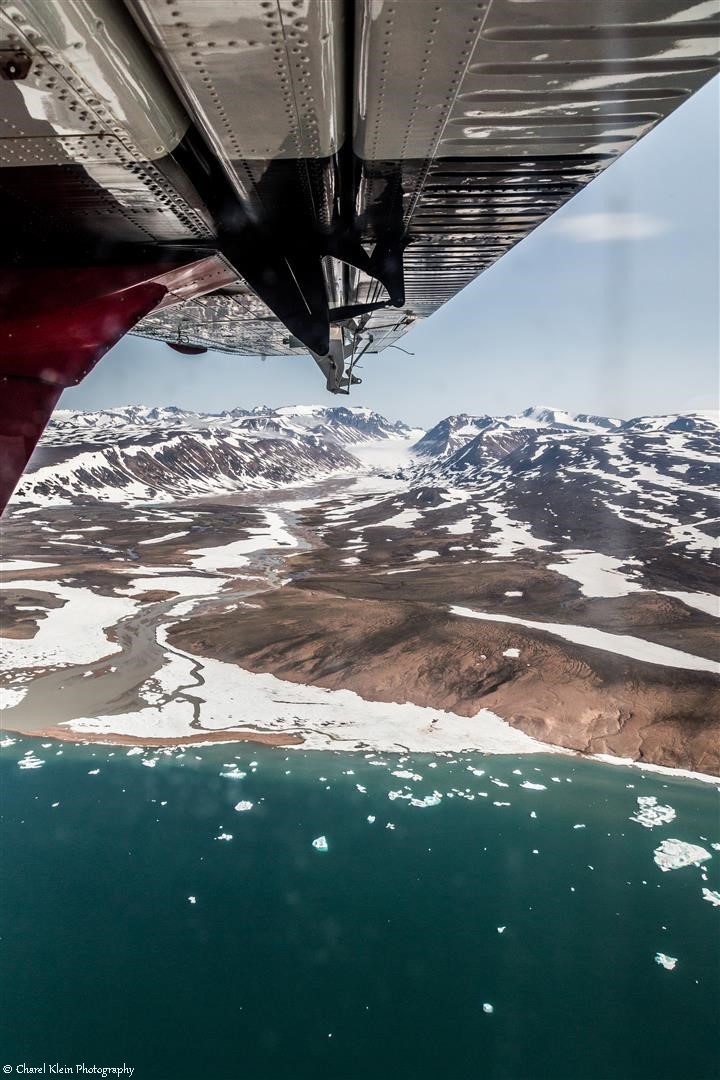 Flight Akureyri - Constable point