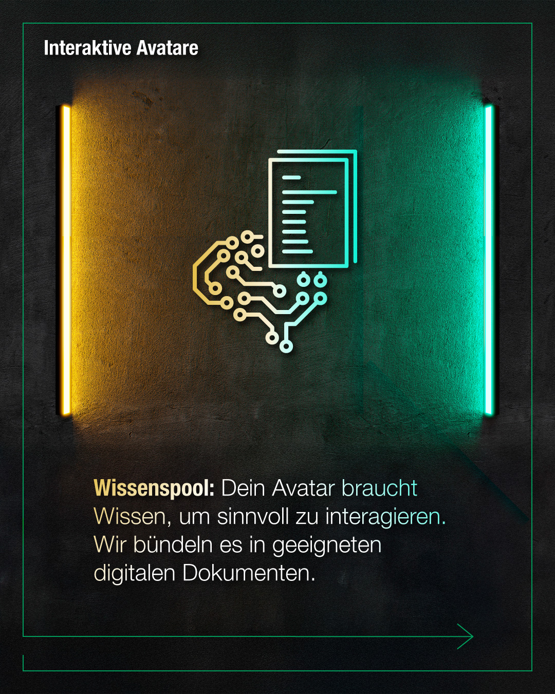Interaktive Masterclass-Avatare - die Infoserie